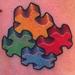 Tattoos - AUTISM PUZZLE PIECES - 63490